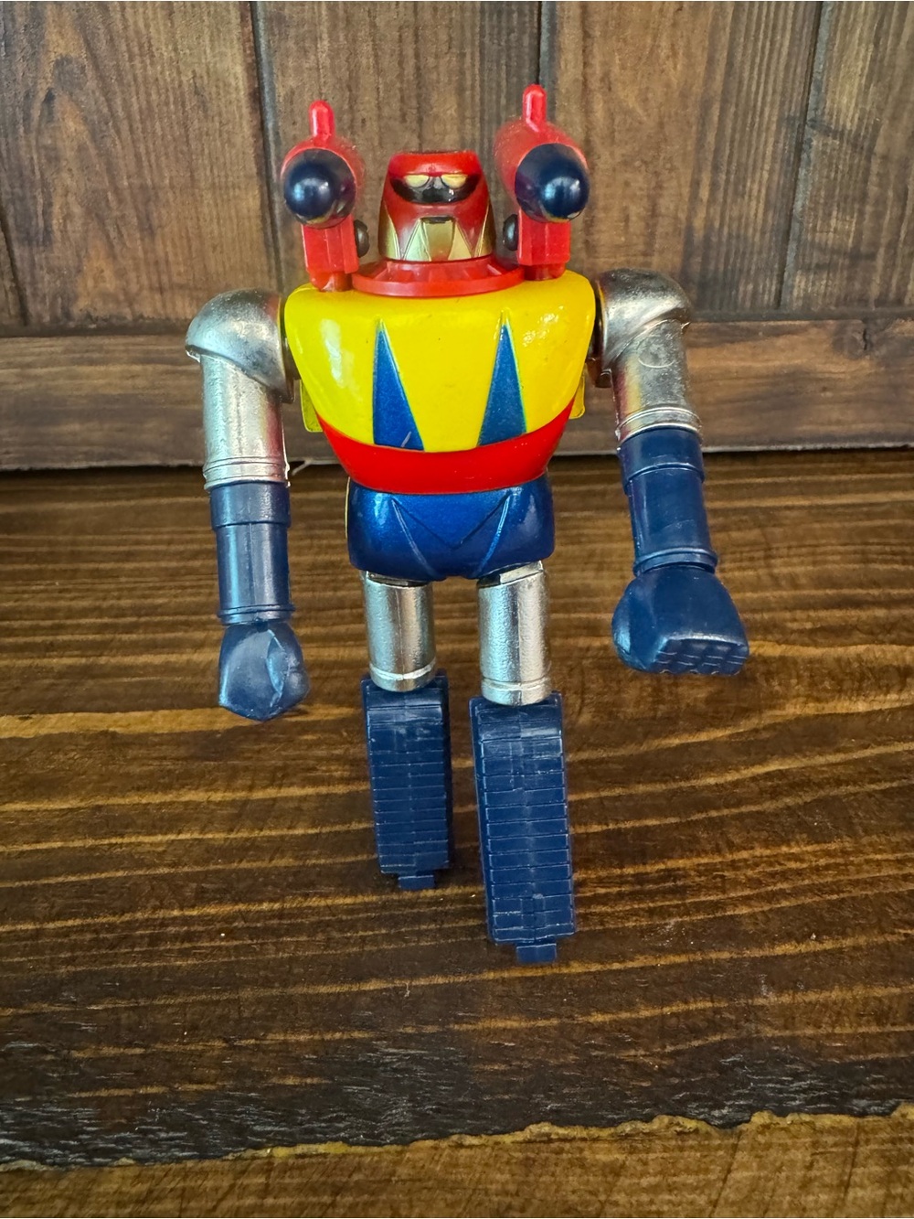 1970s Bandai Vintage-5in Die Cast Metal Shogun Warriors - Poseidon